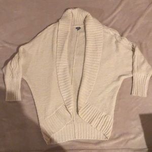 Aerie L/XL shawl collar sweater- super cozy!